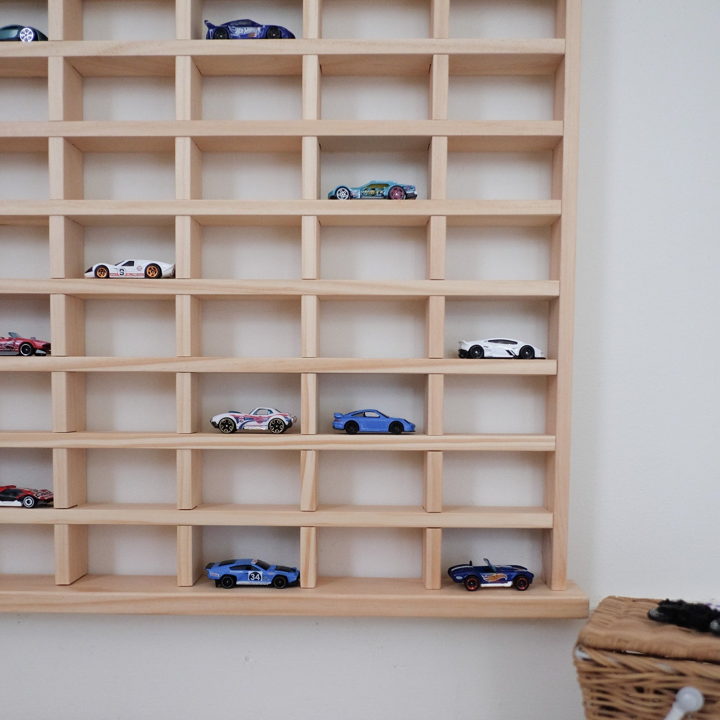 Matchbox car garage