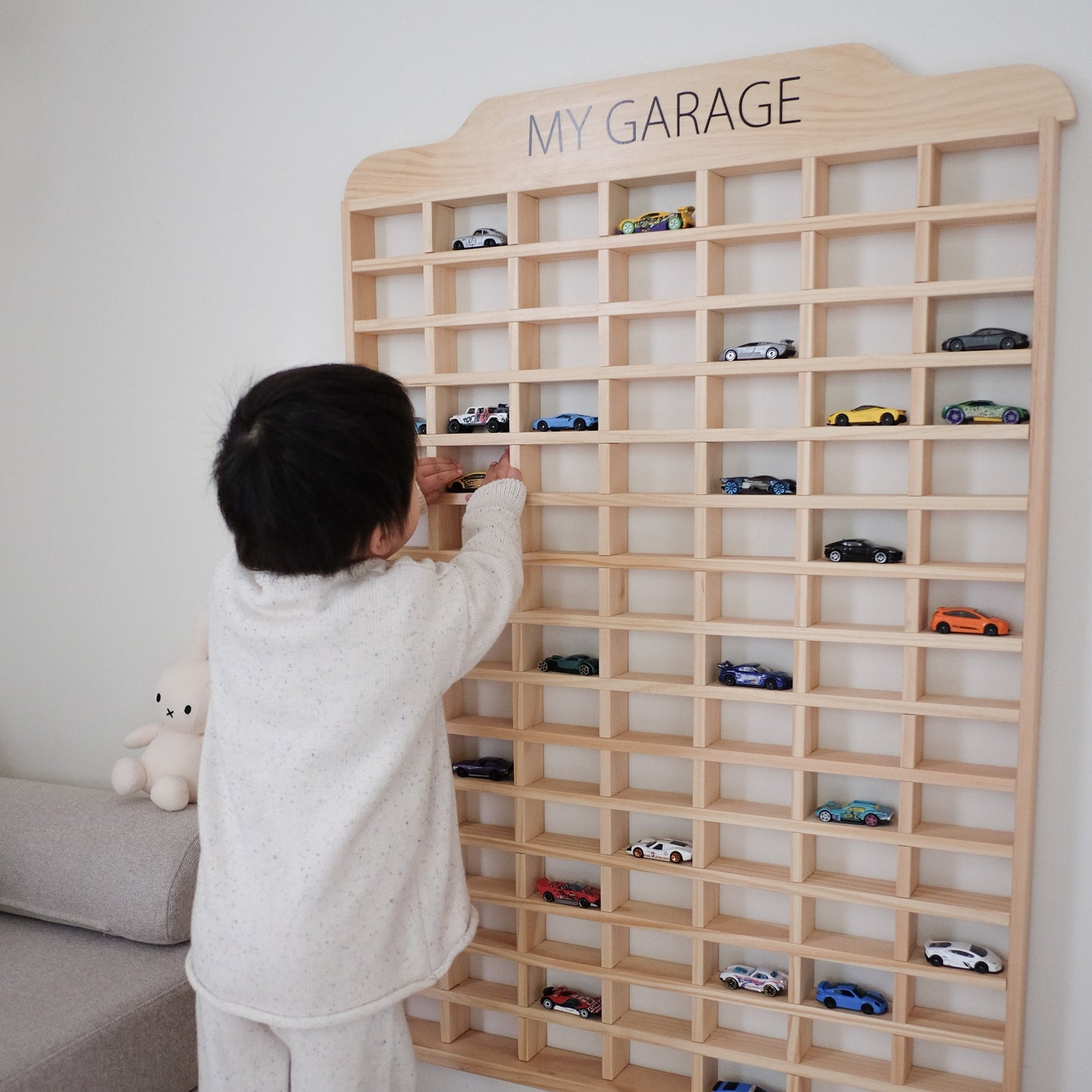 Matchbox Car Garage Storage