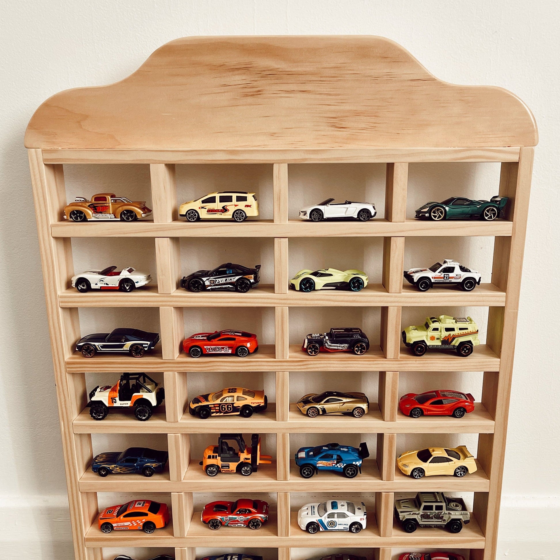 Matchbox Car Storage Wooden Toy Garage The Timber Line