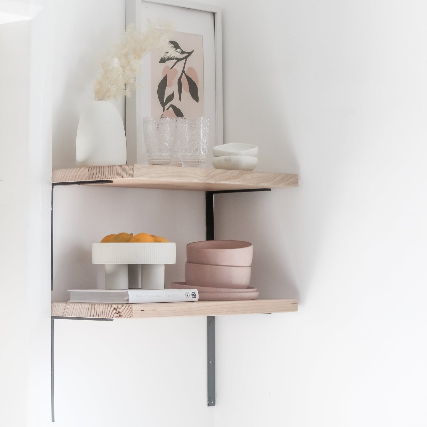 bracket shelves